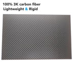 cncarbonfiber 3mm 300x400mm 100% Carbon Fiber Sheet 0.5~5.0mm Available,3K Twill Matte Finish
