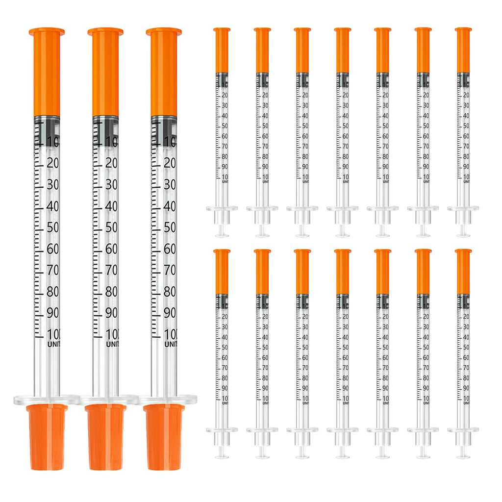 jeringas 1ml/cc 29G 5/16" (8mm), Individually Wrapped, Box of 100