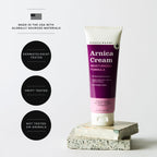 Miracle Plus Arnica Cream Bruise Relief Lotion + Arnica Gel For Bruising And Swelling On Skin | Extra Strength Vitamin K Cream With Horse Chestnut | Moisturizing Bruise Formula Skin Care Gel, 2pc Set