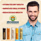 Shroomeaz Flavored Infused Toothpicks (Variety Reishi, Cordyceps, Lions Mane, Turket Tail, Chaga) 5 Pack