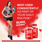 (3 Pack) BurnGummy Gummies - Official BurnGummys Advanced Premium Formula Support Maximum Strength, All Natural Ingredients Vitamins for Overall Health & Wellness Reviews, 180 Gummies for 3 Months