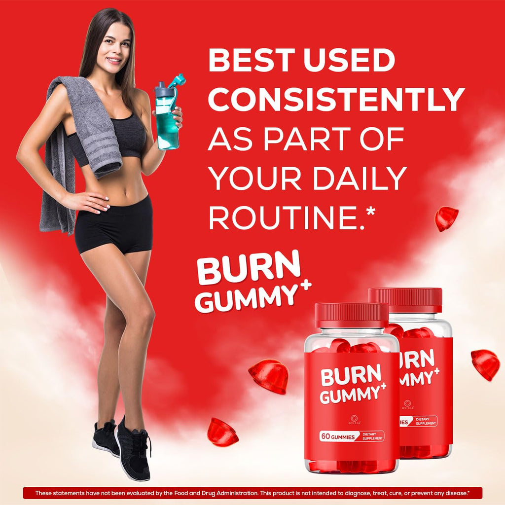 (2 Pack) BurnGummy Gummies - Official BurnGummys Advanced Premium Formula Support Maximum Strength, All Natural Ingredients Vitamins for Overall Health & Wellness Reviews, 120 Gummies for 2 Months