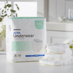McKesson Ultra Adult Incontinence Underwear, [48 Count], Heavy Absorbency, XXL, 68-80 in. Unisex Bladder Leak Protection, Pull-On Style with Tear-Away Sides, Postpartum and Incontinence Support