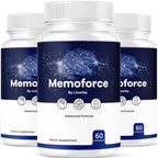 (3 Pack) Memoforce Supplement - Official Memoforce Premium Formula Pills, Advanced Support for Wellness & Overall Health, Memoforce Reviews, 180 Capsules for 3 Months