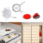 Mousike Magnetic Door Catch Ultra Thin Cabinet Magnets Stainless Steel Drawer Magnet Catch for Sliding Door Closure Kitchen Cabinet Cupboard Closet Closer (16Pack)