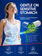 1000mg Magnesium Complex for Women & Men, 16 in 1 High Absorption | Glycinate, Citrate, Malate, Taurate | Sleep, Nerve, Heart, Bone, Muscle & Energy | Non-GMO, Gluten-Free, 120 Capsules