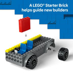 LEGO City Fire Ladder Truck Toddler Toy - Fire Truck Toy with 2 Firefighter Minifigures, Digital Guide for Boys and Girls, Ages 4+ - Learning, Educational Toy for Preschool - 60463