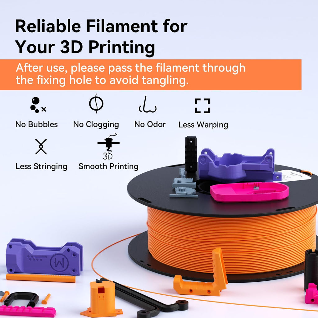 kexcelled PLA Filament 1.75mm,Wine Red PLA 3D Printer Filament 1kg Spool (2.2lbs),3D Printing Filament Dimensional Accuracy +/-0.03mm,Compatible with Most FDM Printers