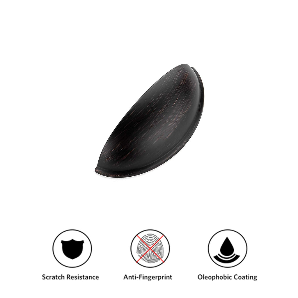 Ravinte 30 Pack 3" Drawer Pulls Oil Rubbed Bronze Cabinet Pulls Kitchen Hardware Cabinet Handles Drawer Handles Knobs 3 inch Hole Center