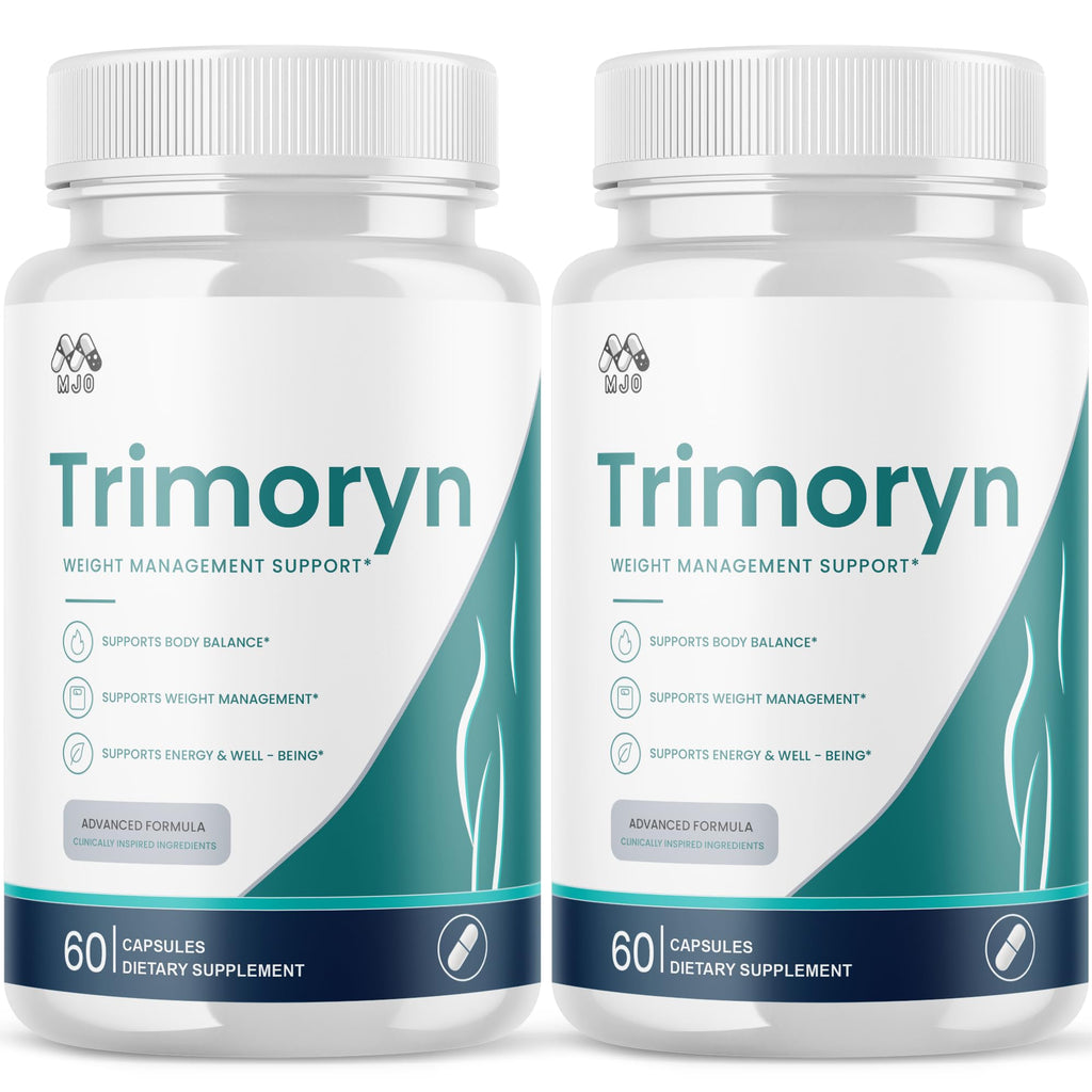 (2 Pack) Trimoryn Capsules, Official Trimoryn Pills with All Natural Ingredients, Advanced Trimorin Wellness Support Supplement, Max Strength Healthy Lifestyle Vitamins for Women & Men (120 Capsules)
