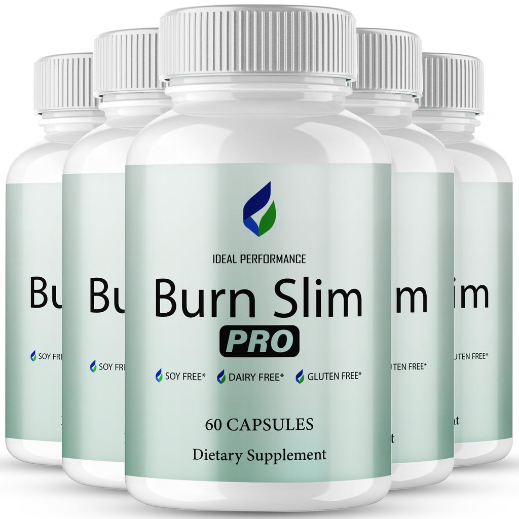 BurnSlim Gelatin, BurnSlim Capsules, Official BurnSlim Pills Pro, Maximum Strength, All Natural Keto Capsule to Sustain Active Lifestyle, Advanced Formula BurnSlimPro Reviews (5 Pack)