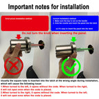 BOTHSTAR Keypad Door Knob with Key,Keyless Entry Door Lock, Code Locks Door Knob, Auto Lock,50 User Code, for Home,Office,Hotel,Bedroom,Garage,Not Deadbolt
