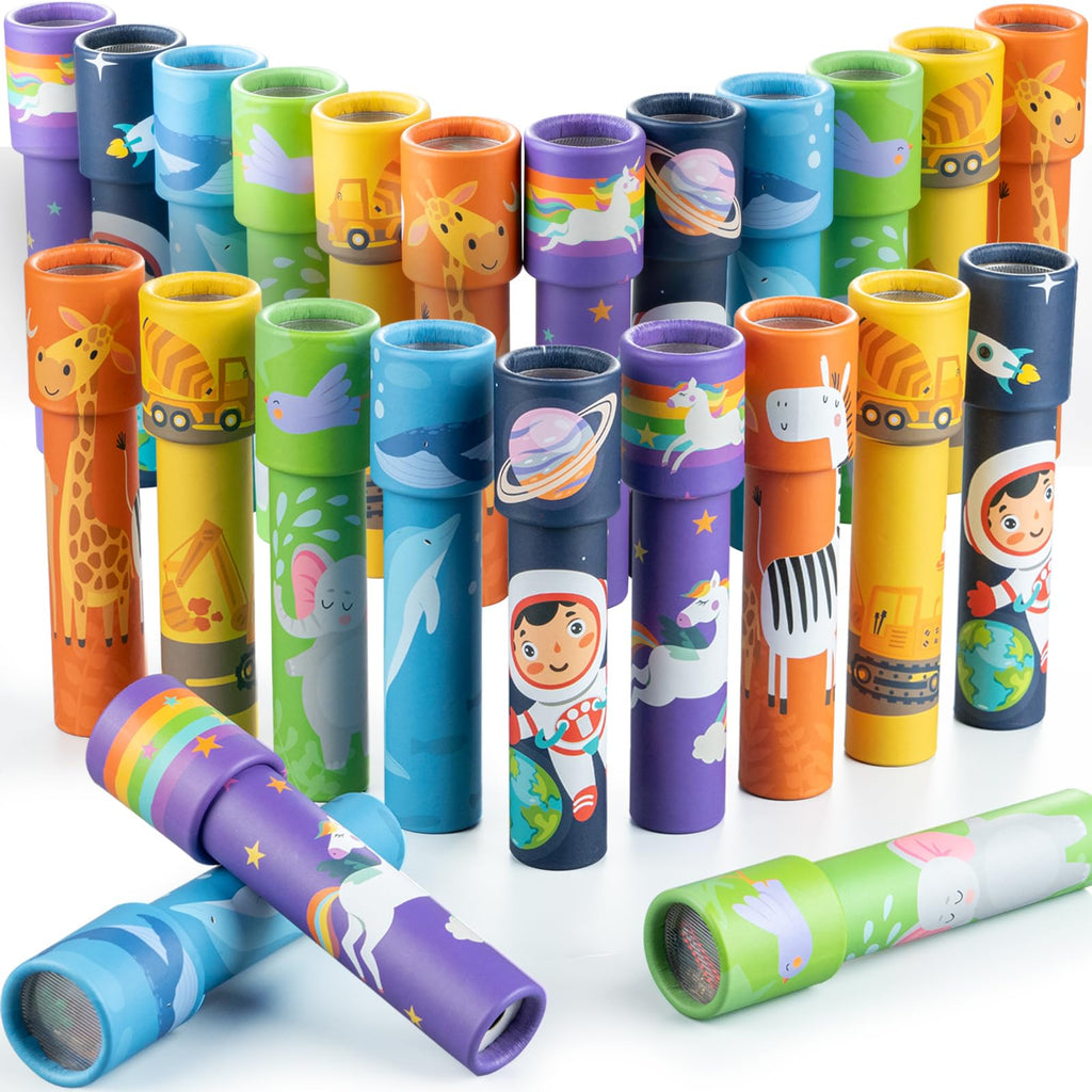 iKeelo 24PCS Kaleidoscope, Party Favor Goodie Bag Filler for Kids Birthday