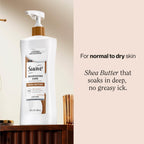 Suave Nourishing Care Hand & Body Lotion with Shea Butter for Women, Deep Moisture for Dry Skin, Fast Absorbing, Allergen Free Moisturizing Cream, 28 FL OZ, 4 Pack