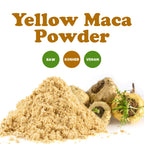 Food to Live Yellow Maca Powder, 16 Pounds – Raw Ground Maca Root, Vegan, Kosher, Keto, Non-Gelatinized, Bulk, Rich in Vitamin C