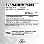 QUALITY ONE - GRAVIOLA MAX - Pure Graviola Extract Supplement - Soursop (Annona muricata) - Immune System Booster & Antioxidants in Each Capsule of Pure Graviola