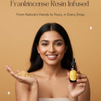 Frankincense Resin Infused Organic Black Seed, Castor & Jojoba Oils for Face Anti-Aging Miracle Facial Moisturizer Cold Pressed Serum Natural Skincare Hydrates Skin Moisturizing Beauty Glow 1 Fl Oz