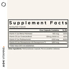 Codeage ADK Vitamins Supplement - Essential Vitamin A, D3 5000 IU, K1 & K2 (MK4 & MK7) - 6-Month Supply - 1 Capsule per Serving, Non-GMO, Gluten-Free - 180 Capsules