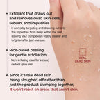 Dr.Melaxin Peel Shot Glow White Rice Peeling Ampoule with Rice Extract & AHA BHA, Gentle Exfoliating Serum for Sebum Control, Niacinamide & Hyaluronic Acid, Korean Skincare, 2.71 fl.oz