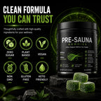Tfnovg Pre-Sauna Gummies, Clinoptilolite Zeolite + Acacia Fiber Gummies, Sweat Optimization, Digestive Cleanse & Post Sauna Recovery – Vegan Chewable Supplement - 60 Count (2, 60 Gummies)