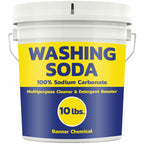 Banner Chemical Soda Ash, 100% Sodium Carbonate (10 lbs)