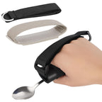 Awaiymi 3 Pack Universal Cuff, Universal Hand Strap for Holding Utensils, Eating Assistance Cuff for Weak Grip & Limited Mobility (3 Different Designs to Suit Various preferences)