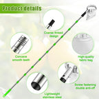 Kkluno 13.1FT Fruit Picker Pole with Basket Telescoping