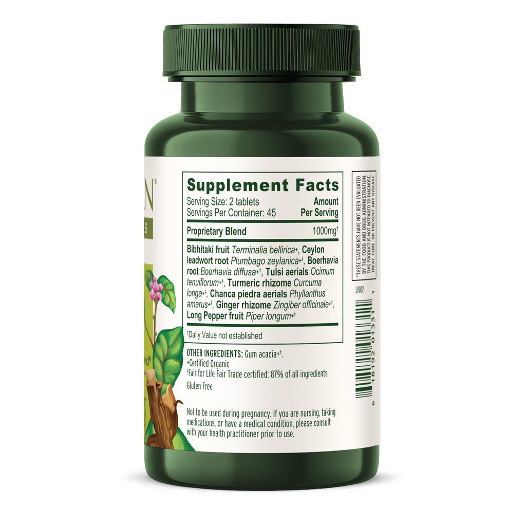Banyan Botanicals Organic Healthy Kapha – Warming & Invigorating Herbal Supplement – Supports Systemic Movement, Physical Energy & Circulation – 90 Tablets – USDA Organic