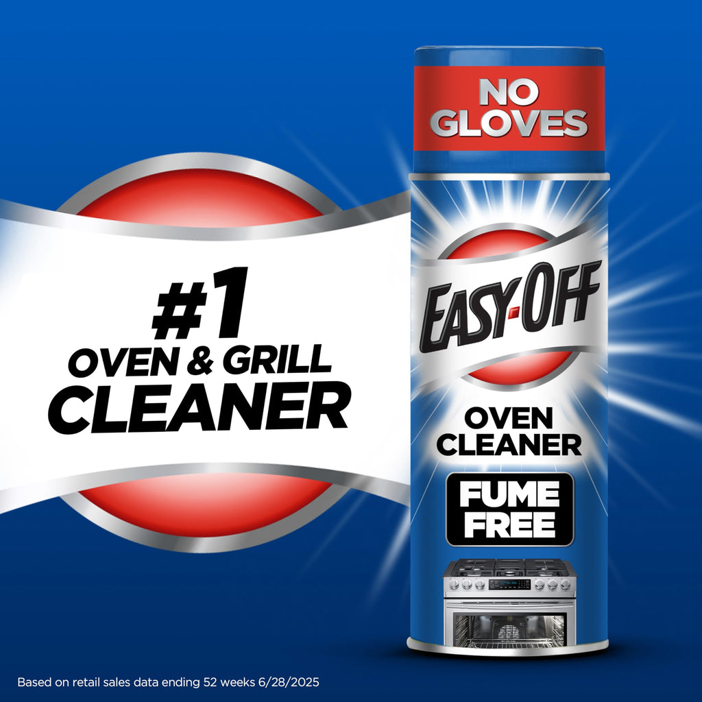 EASY-Off 178 Oven Cleaner Fume Free Max Aerosol, 16 Oz, (Pack of 12)