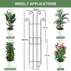 Coomin 32.6in Monstera Plant Support, Plant Trellis Indoor 2P