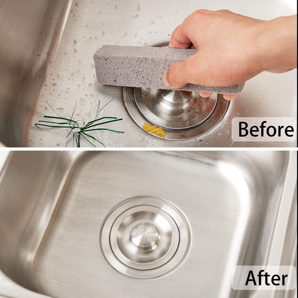 Chinco 36 Packs Pumice Stick for Cheaning, Pumice Scouring Stone Pad Removing Stain Grime Without Leaving Scratches for Kitchen Oven Stove Home Bathroom Toilet Pool House Cleaning Supplies