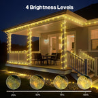 Rope Lights for Outside, 40FT 120LED Color Changing Not Connectable 5mm