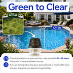 Pool Unit 7.5k-20k Gallons Replacement for Pool RX, Compatible with Mineral Cartridge Above Ground and Inground Pools Filter Replacement