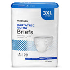McKesson Ultra Briefs, [32 Count], 3XL, Up to 95 in. Incontinence Adult Diapers with Tabs, Heavy Absorbency, Unisex, Disposable, Elastic Leg Gathers and Contoured Fit for Men and Women
