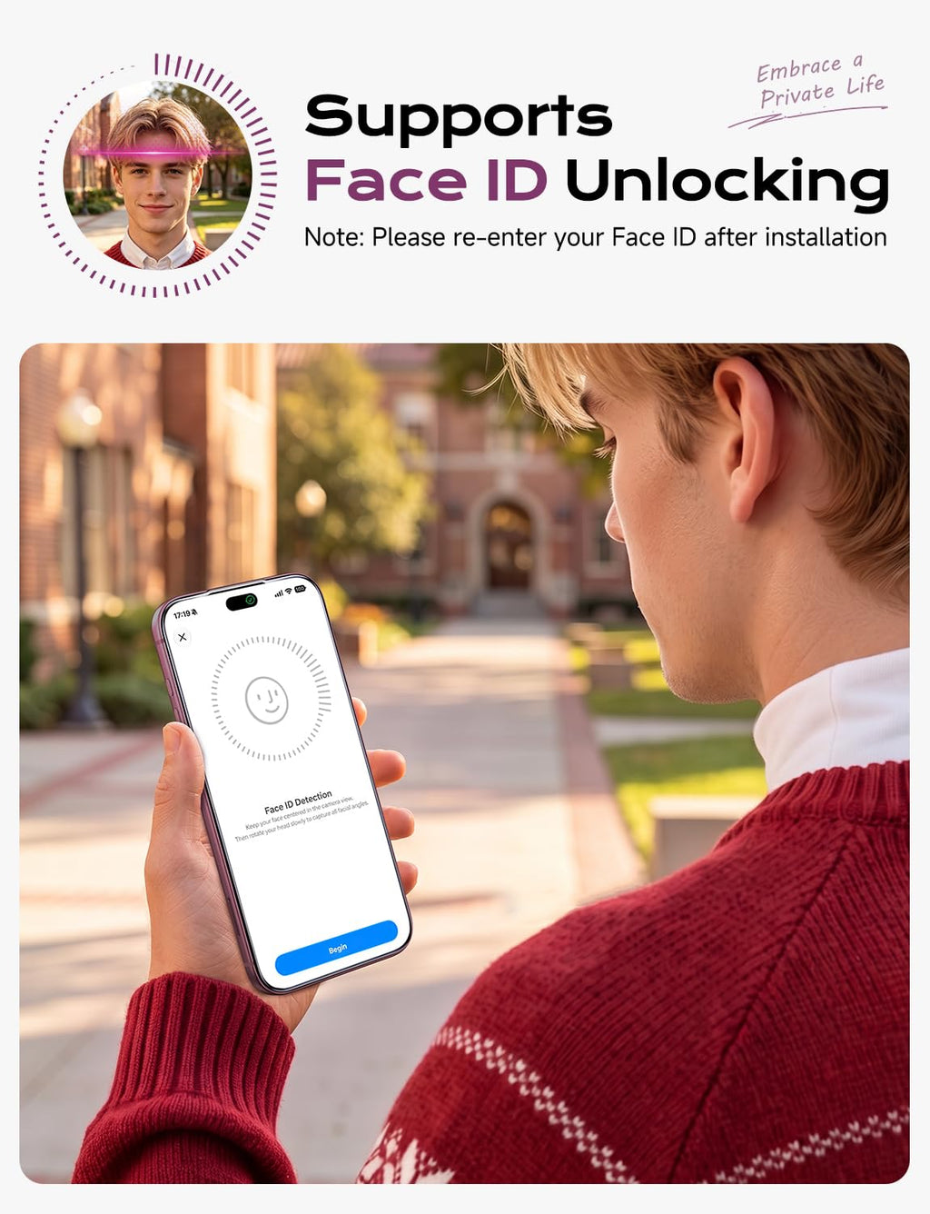 MAGIC JOHN Privacy for iPhone 18 Pro Max Screen Protector 6.9 inch