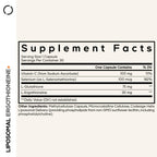 Codeage Liposomal Ergothioneine+, Glutathione, Vitamin C, 30 Capsules
