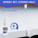 Shoe Glue, Heavy Duty Shoe Glue Sole Repair, Super Strong Fix Adhesive for Rubber Boot, Sneakers, Leather, Sandals, High Heels, Long-Lasting, Waterproof, Quick-Drying, Flexible and Clear