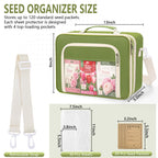 Seed Storage Organizer Binder, Seed Holder Organizer Seed&Envelopes, Sheet