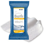 Stryker - Sage Comfort Bath Cleansing Washcloths - 6 Packages, 48 Cloths – Fragrance Free, No-Rinse Bathing Wipes, Ultra-Soft and Heavy Weight Cloth, Hypoallergenic