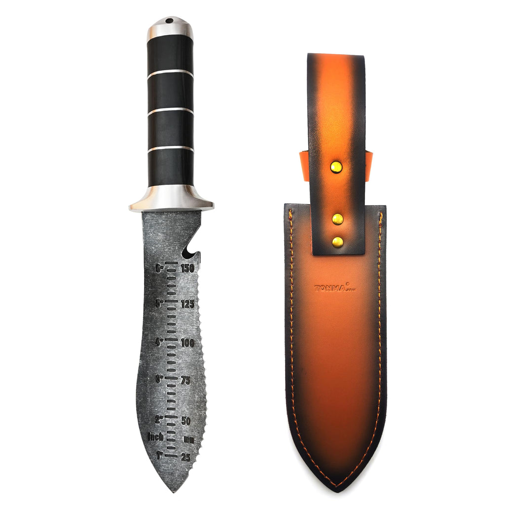 TONMA Hori Hori Garden Knife, Made in Japan, Garden Trowel, TGK-2