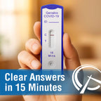 Genabio COVID-19 Antigen Rapid Self-Test Kit (270 Tests) – FDA EUA Authorized | 15 Min At-Home Results | OTC Nasal Swab | Easy Self-Test | (54 Packs, 5 Tests per Pack)