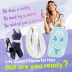 BYART 2-in-1 Dual Head Bikini Trimmer for Women, Electric Razors, Gifts