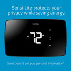 Sensi Lite Smart Thermostat, WiFi, Alexa, DIY, Energy Star Certified, ST25