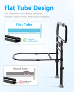 Sangohe Bed Rails for Elderly Adults Safety - Heavy Duty Bed Rail for Senior & People Falling Out of Bed - Bed Rail for Elderly, Height Adjustable, Fits Thick Mattress, Hold up to 300 Lbs, 504Q
