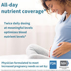 Igennus Methylated Prenatal Multivitamin for Women, Folate for MTHFR, High Absorption, Pure & Clean, Gentle Iron, Choline, Calcium & Magnesium, Vegan Pregnancy Vitamins, Halal, Non-GMO, 60 Tablets x 6