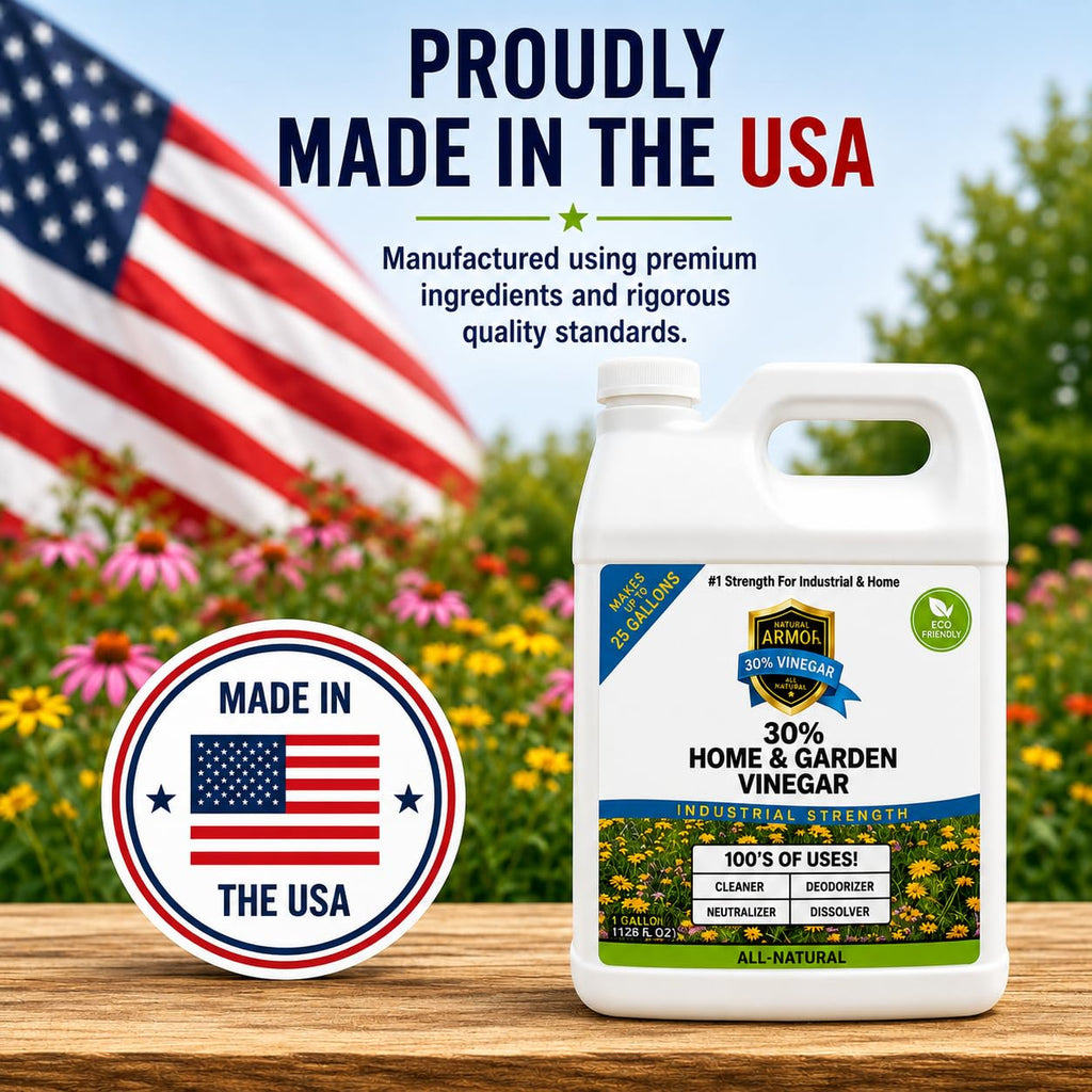 Natural Armor 30% Vinegar Concentrate - 1 Gallon (128 oz) w/Sprayer