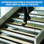 Lifegrip Anti Slip Tape, 3 Inch x 25 Foot Non-Slip Traction Grip Tape for Stairs, Waterproof Stair Treads Grip Non Slip, Non Skid Tape for Steps, Outdoor Black Grip Tape (3" X 25')