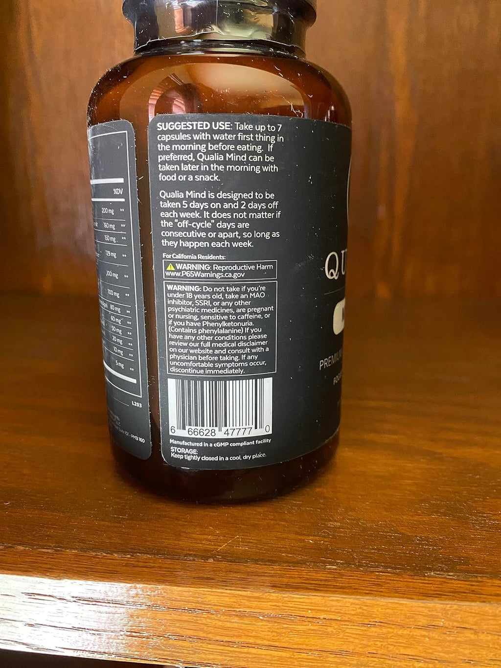 Qualia Mind — Beat Brain Fog | Doctor-Formulated Premium Brain Nourishment | Fuel Focus, Drive & Energy | 32 Ingredients Including Lion’s Mane, Smartseed™️, Cognizin™️, Ginkgo & More| 2 Week Supply*