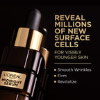 L'Oreal Paris Age Perfect Anti-Aging Midnight Face Serum, Reduce Wrinkles 1oz + Eye Cream Sample