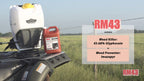 RM43 Concentrated Extended Control Weed Killer